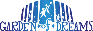 Garden of Dreams Foundation nonprofit logo in blue